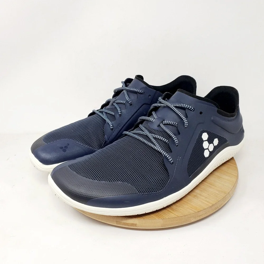 Vivobarefoot Primus Lite Shoes Mens 43 Blue Minimalist Barefoot Sneaker